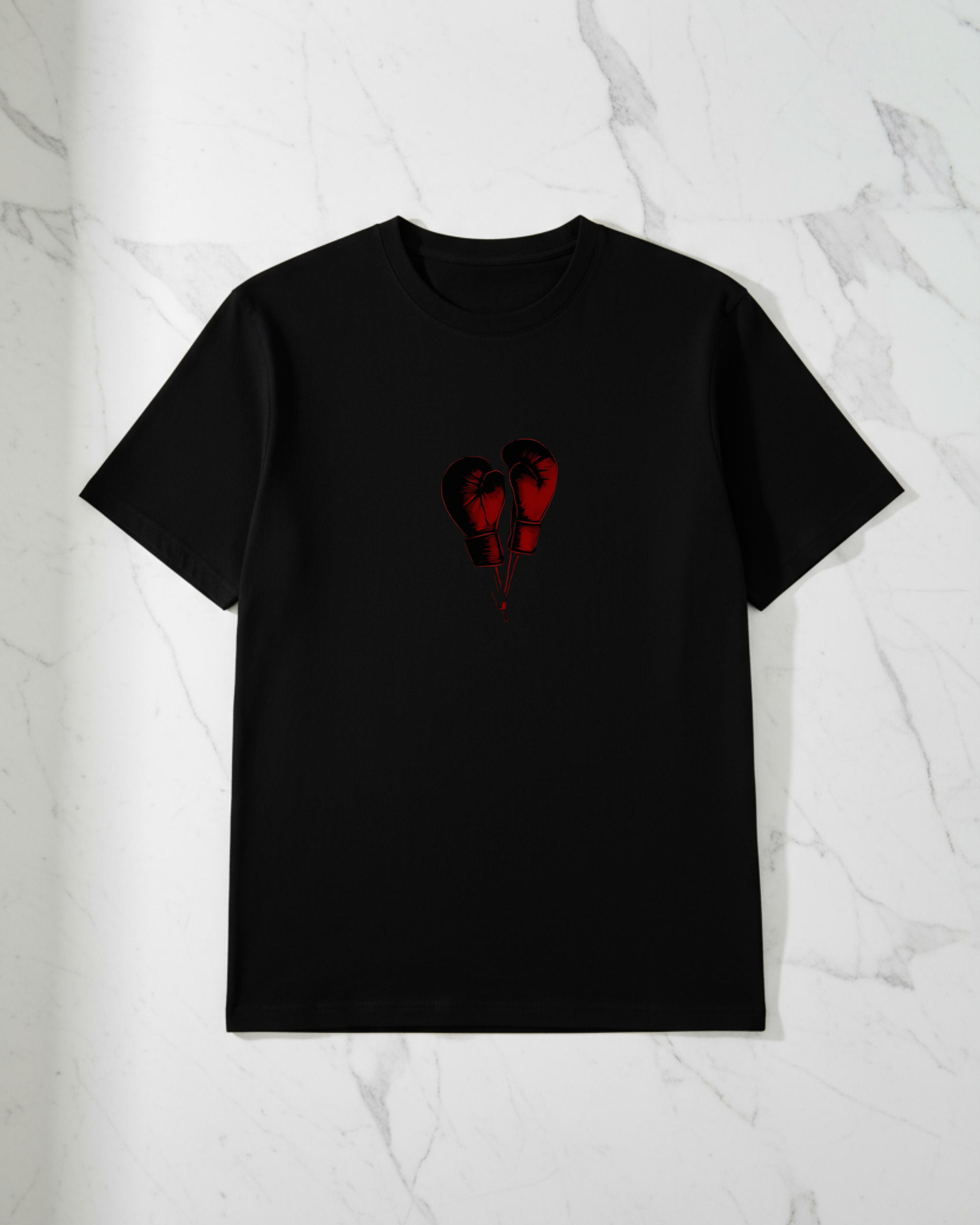 Glove Up Heart Unisex Oversized Tee