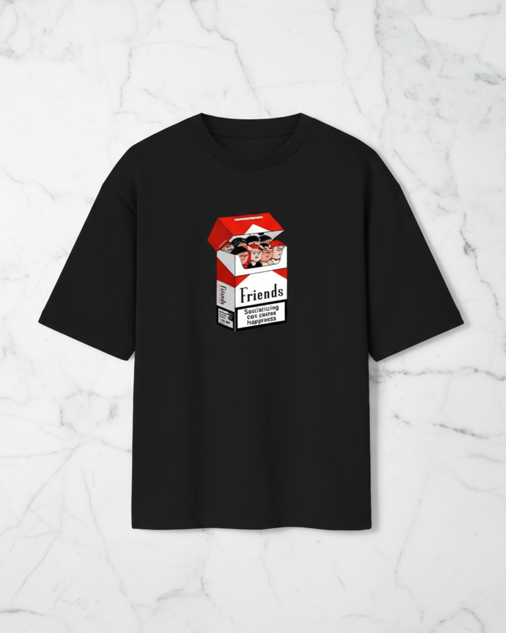 Friends Club Unisex Oversized Tee
