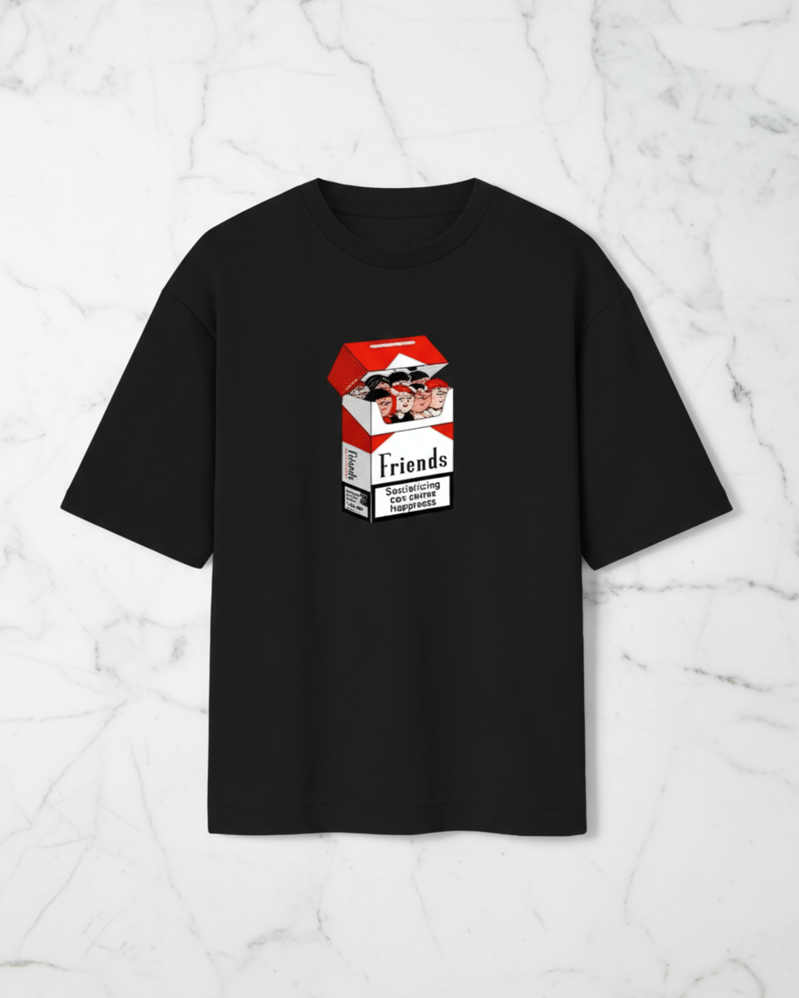 Friends Club Unisex Oversized Tee