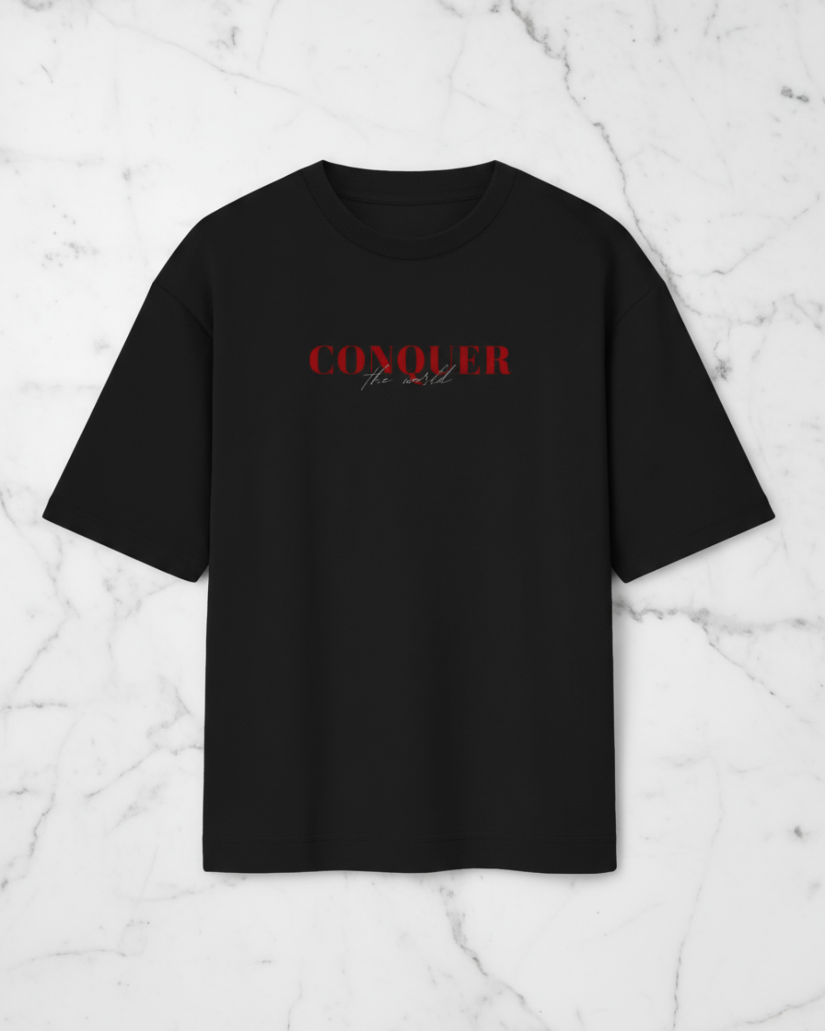 Conquer Unisex Oversized Tee