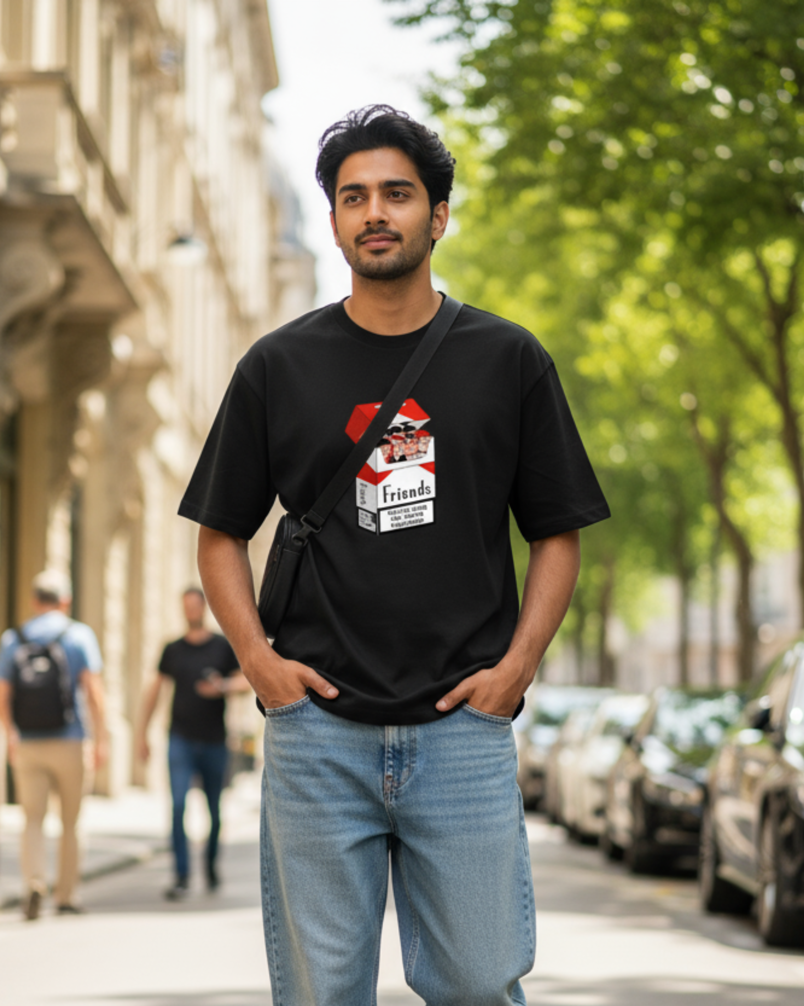 Friends Club Unisex Oversized Tee