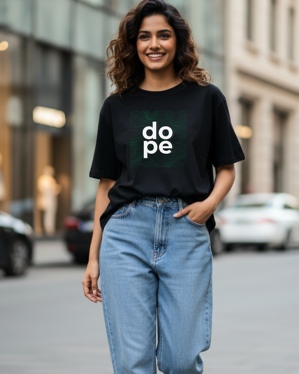 Dope Shope Unisex Oversized Tee
