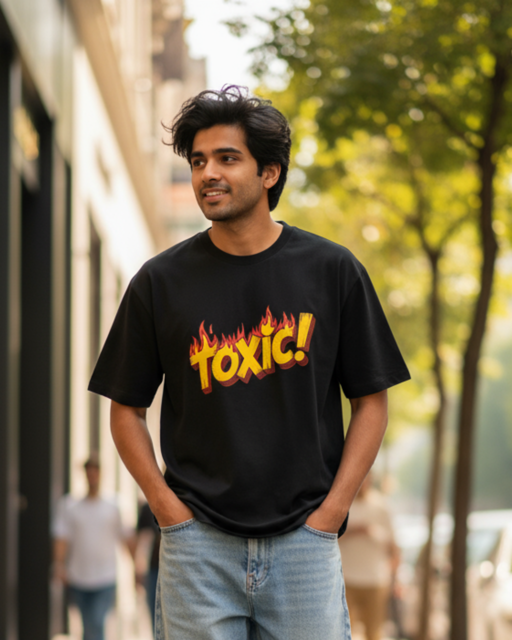 Urban Hazard Unisex Oversized Tee