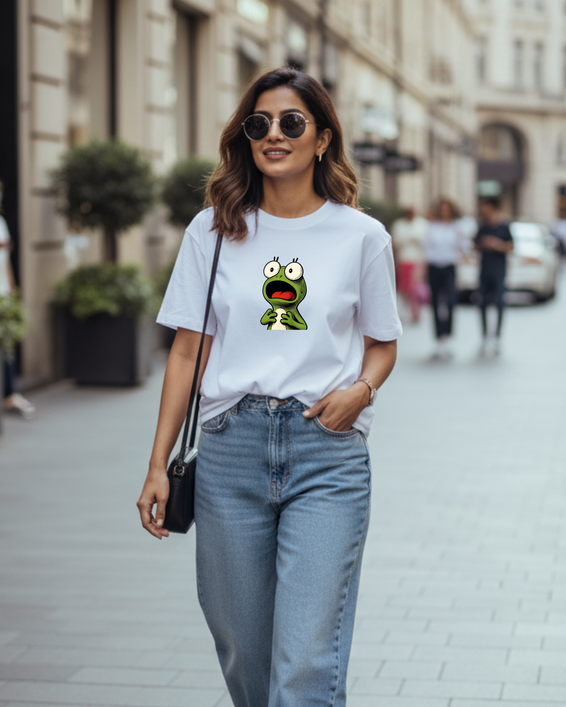 Frog Prince Unisex Oversized Tee