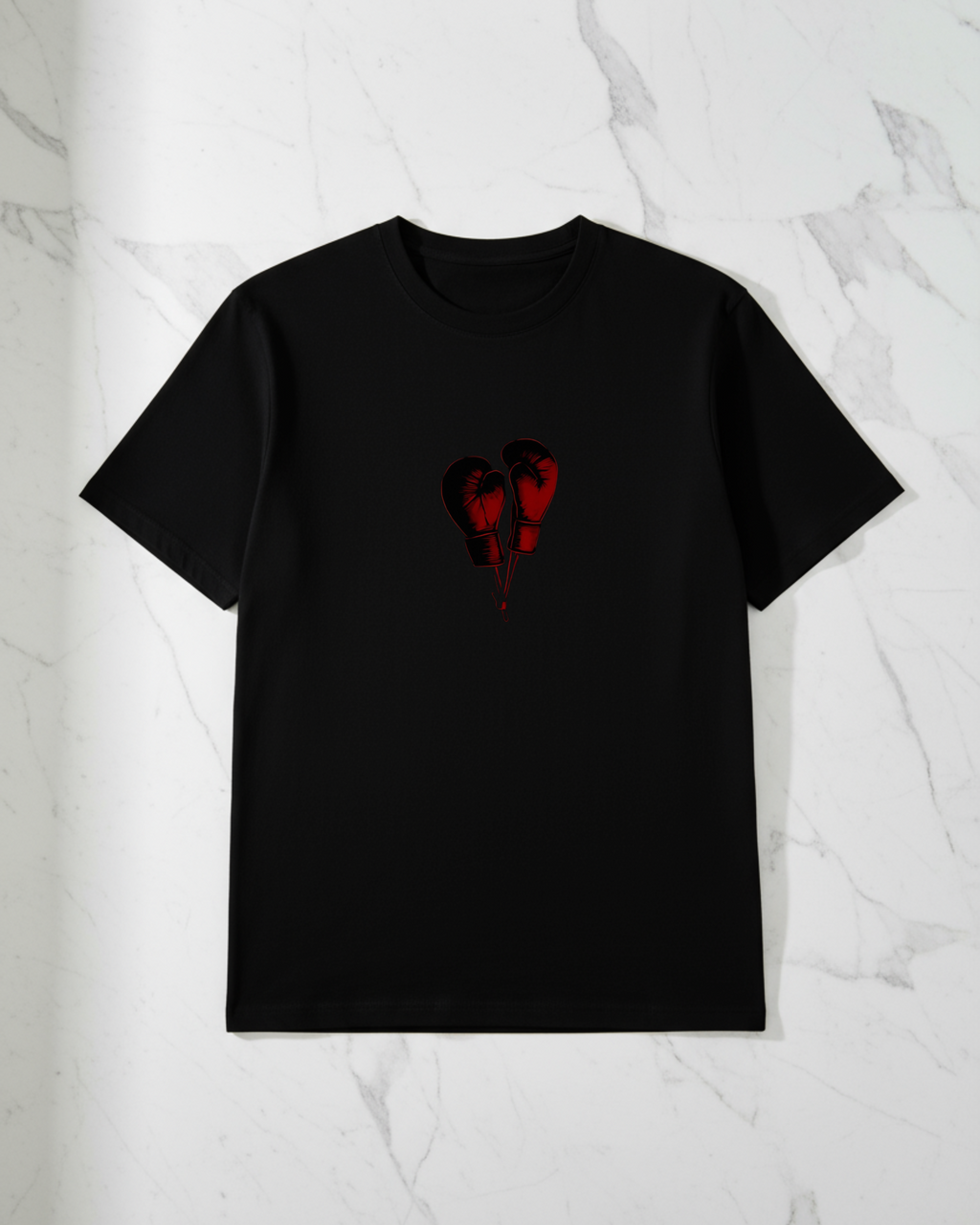 Glove Up Heart Unisex Oversized Tee