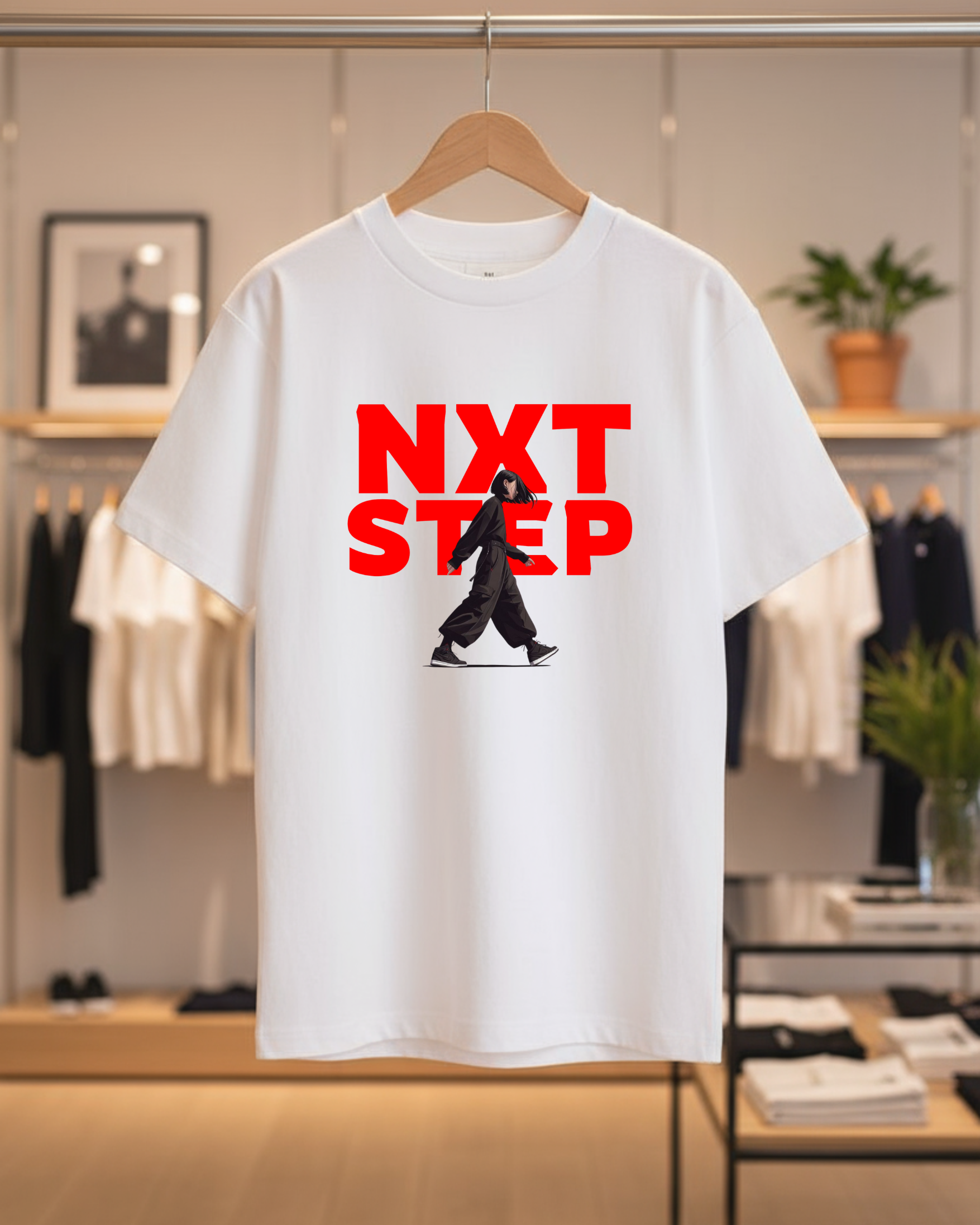 Next Step Unisex Oversized Tee