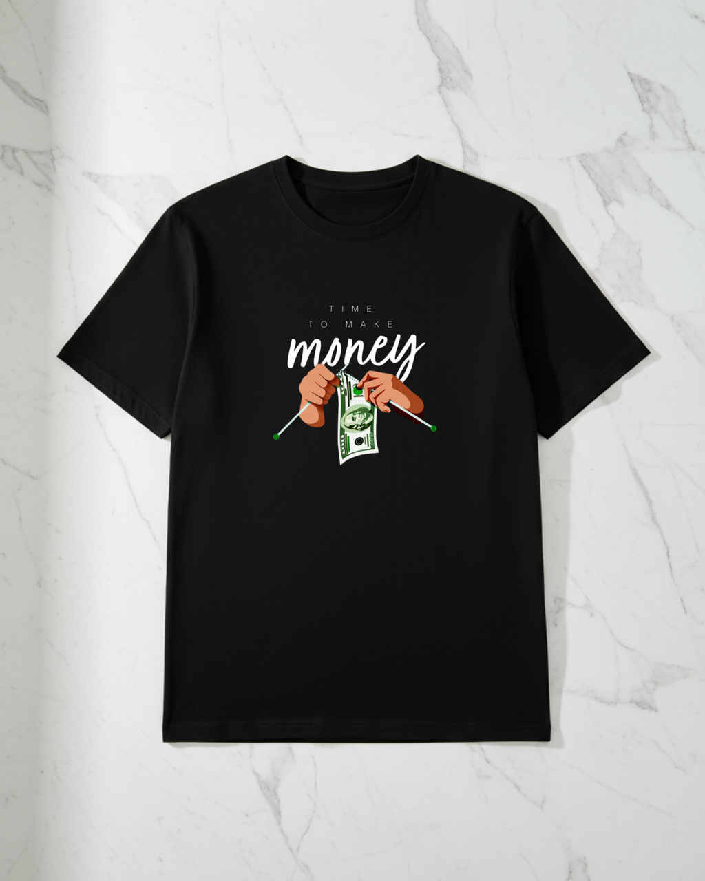 Wealth Hustle Unisex Oversized Tee