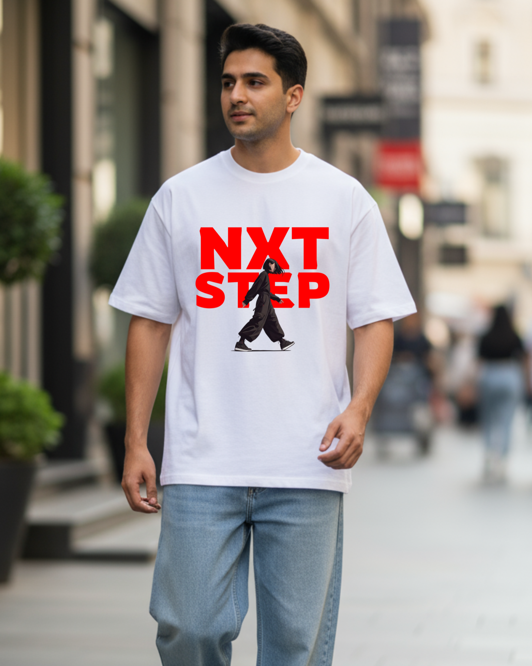 Next Step Unisex Oversized Tee