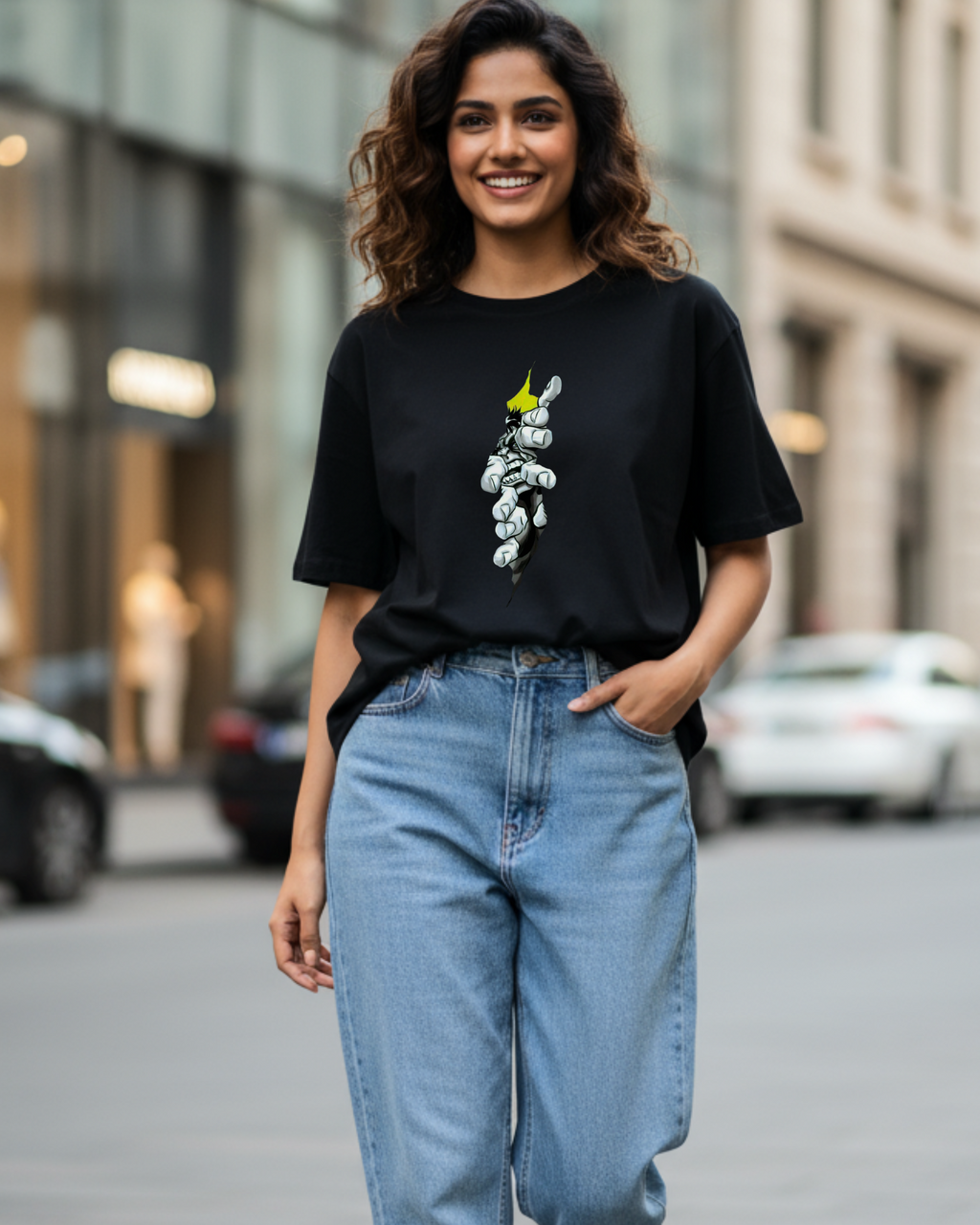 Hulk Power Unisex Oversized Tee