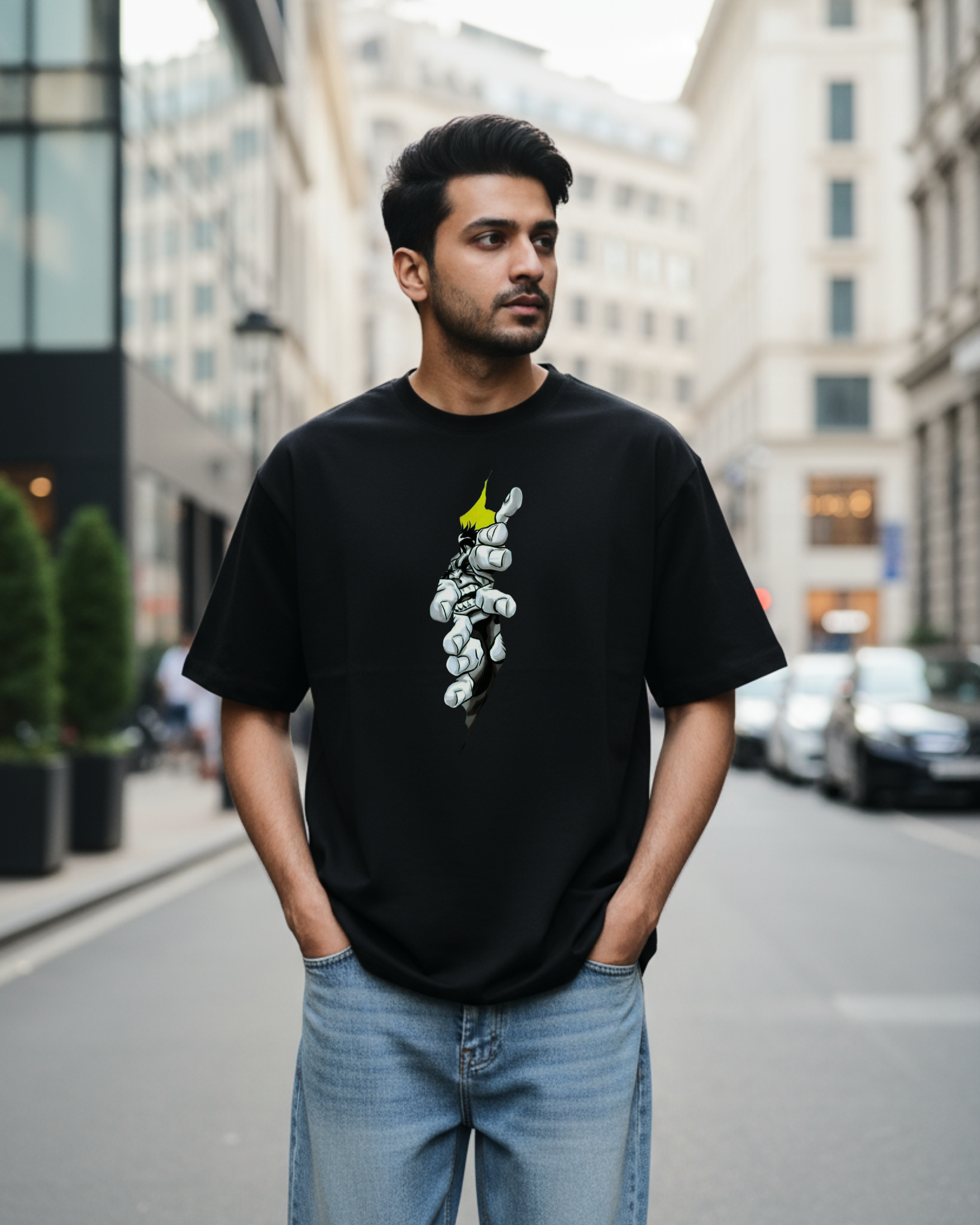 Hulk Power Unisex Oversized Tee