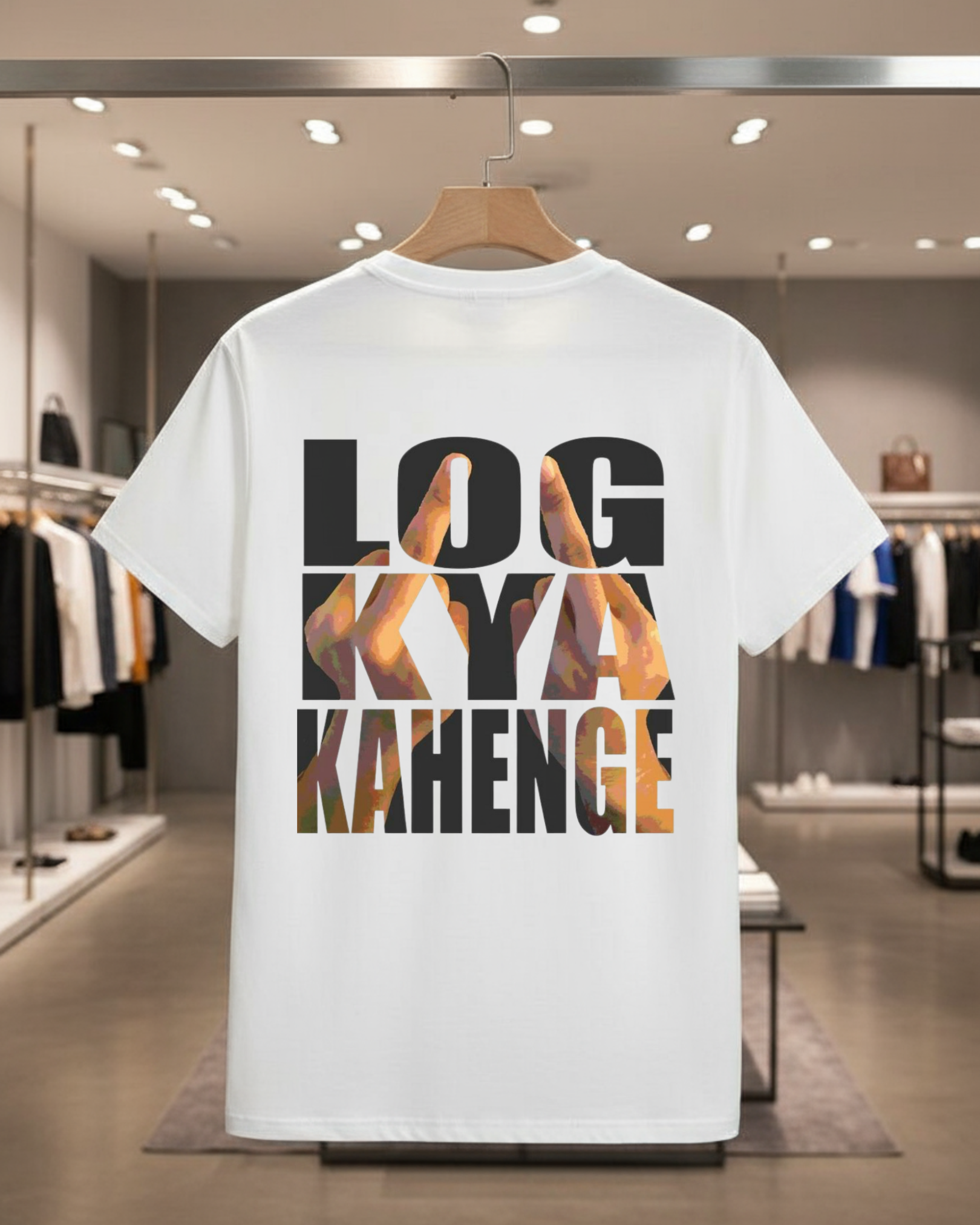 Log Kya Kahenge Unisex Oversized Tee