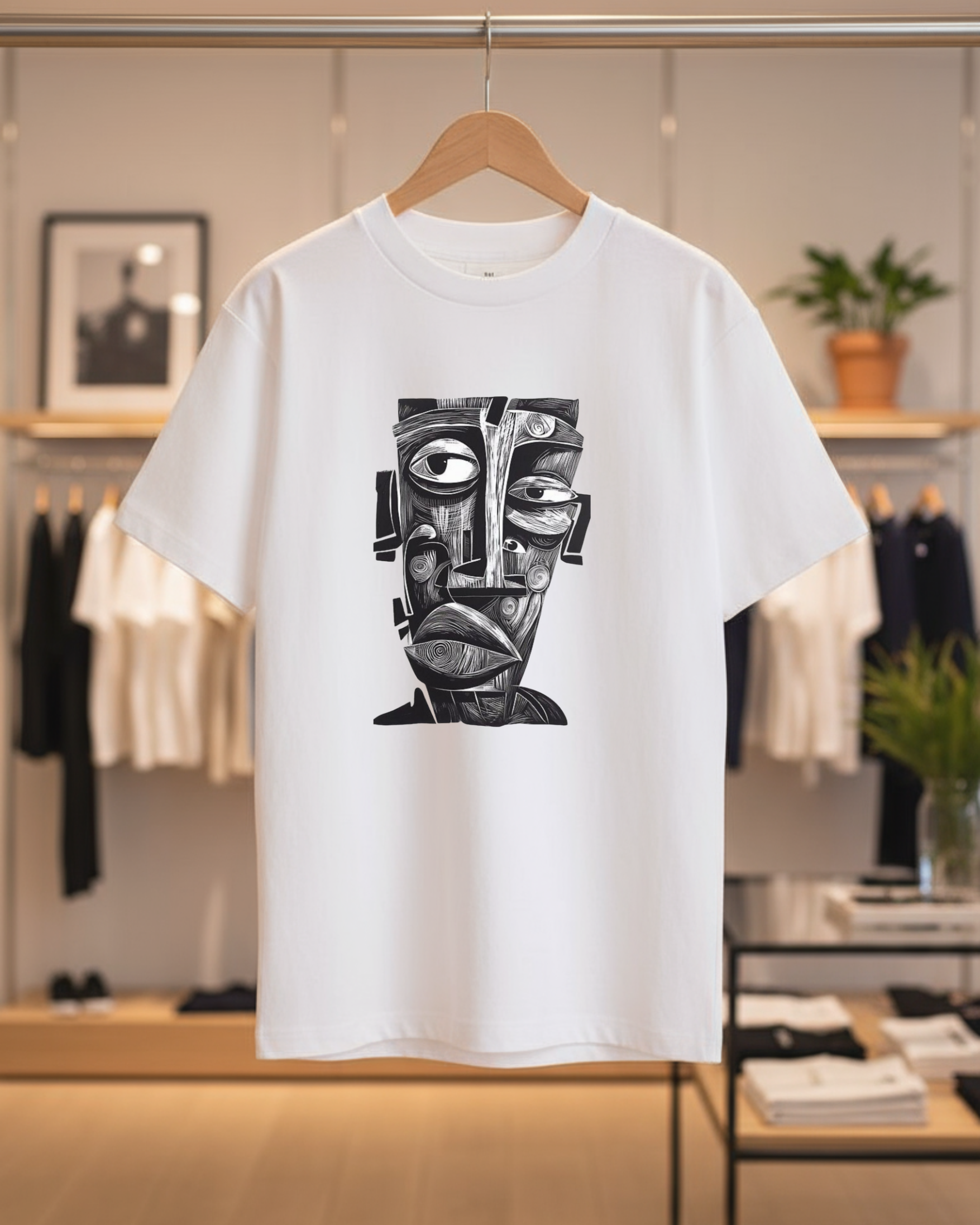 Black Aura Unisex Oversized Tee
