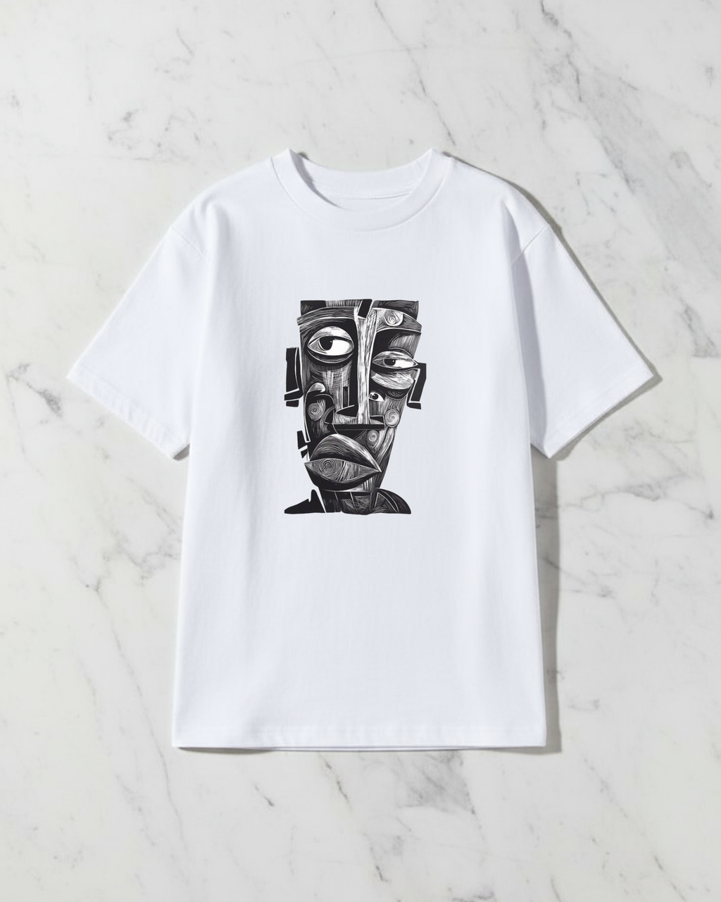 Black Aura Unisex Oversized Tee