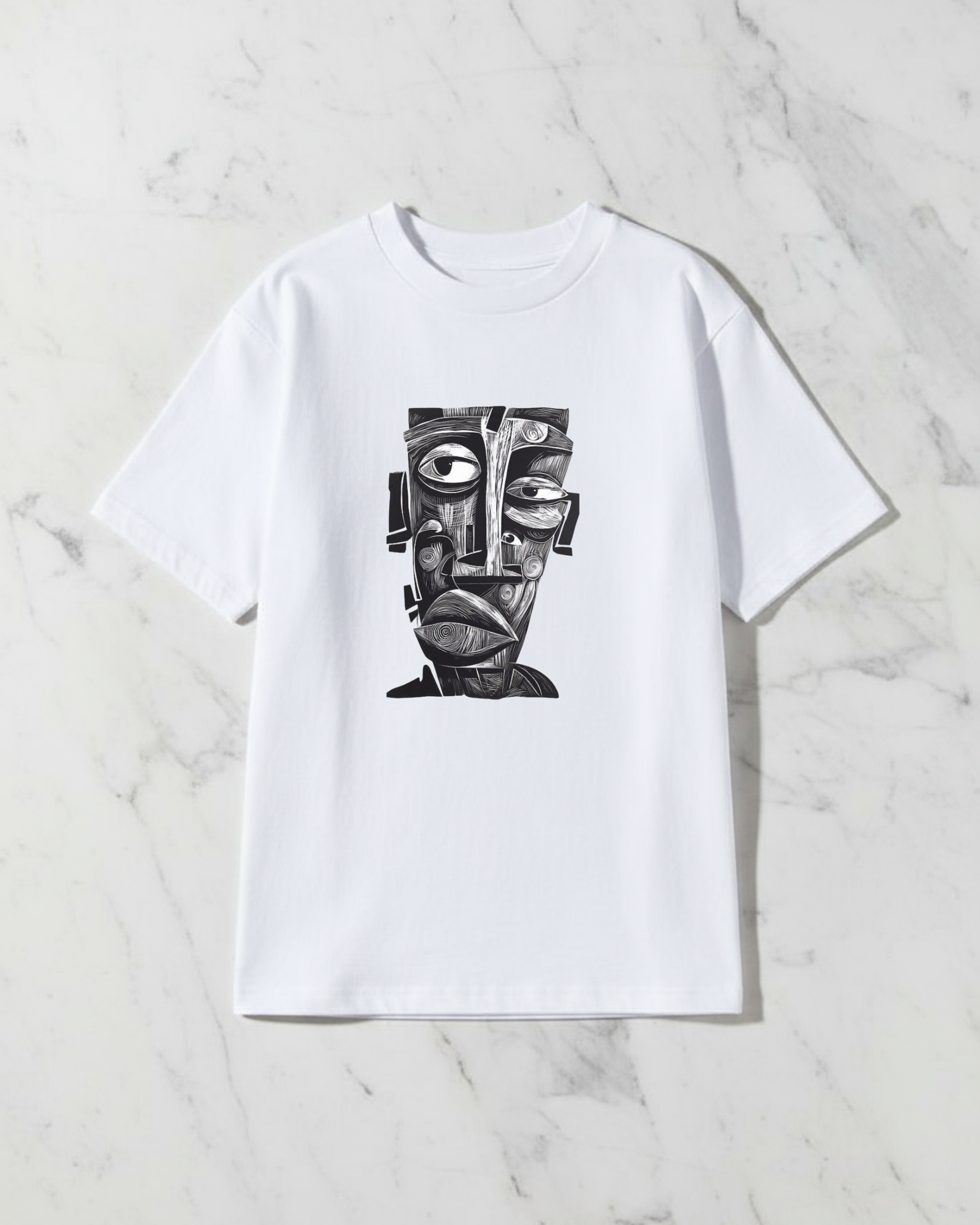 Black Aura Unisex Oversized Tee