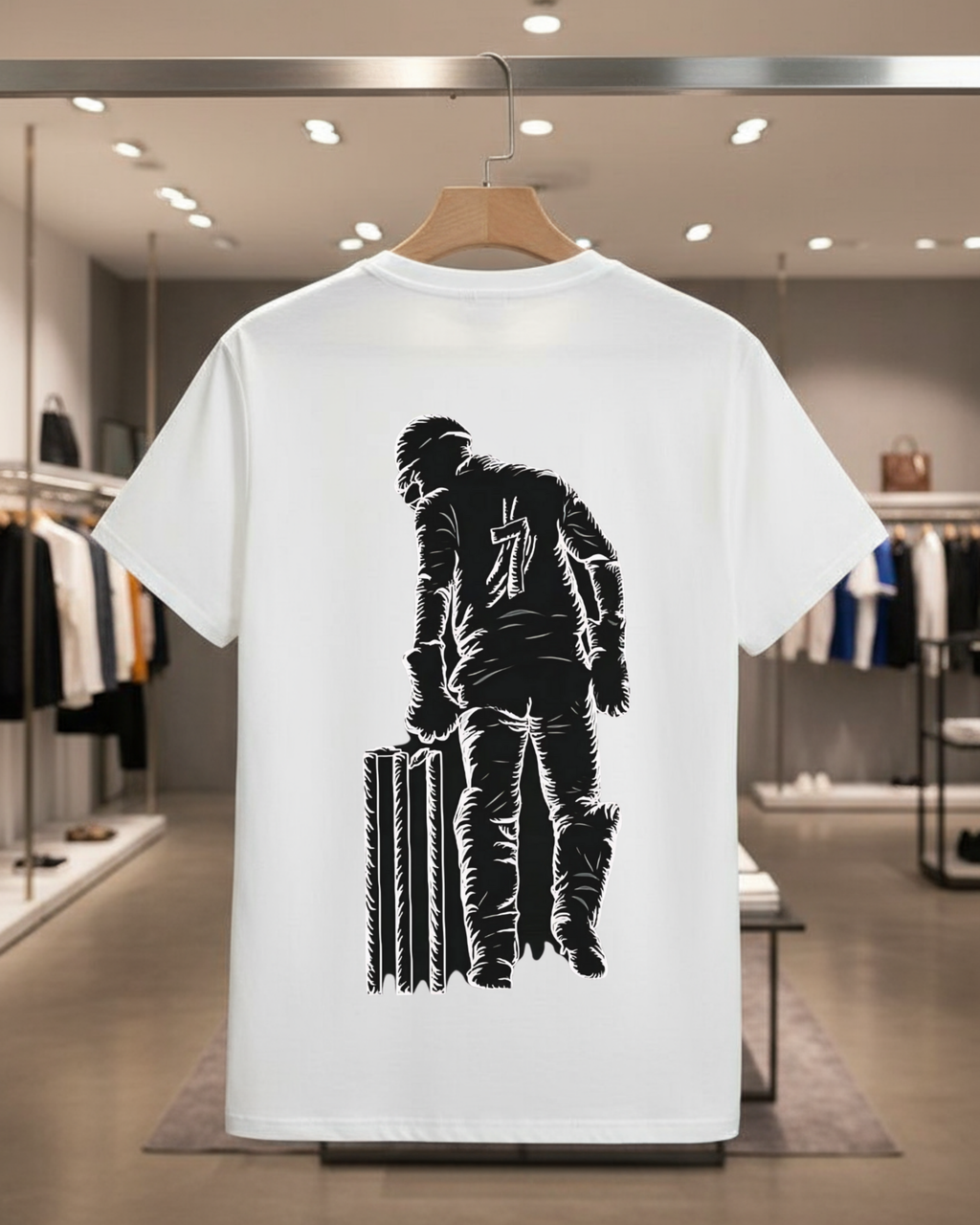 Dhoni X Benovan Drop Unisex Oversized Tee