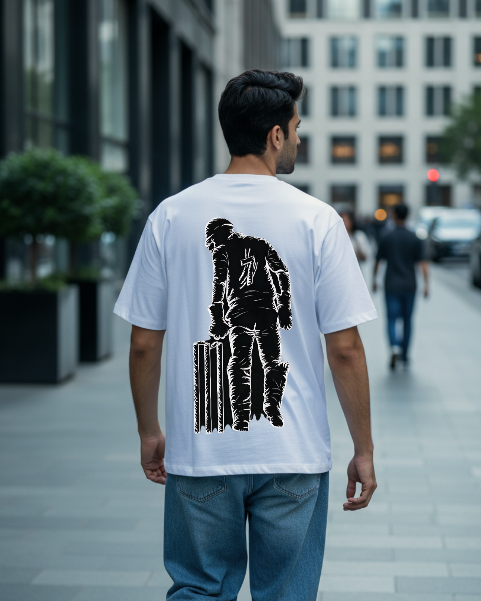 Dhoni X Benovan Drop Unisex Oversized Tee