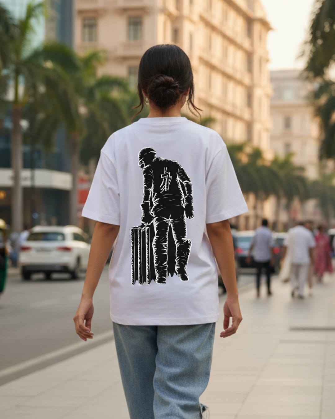 Dhoni X Benovan Drop Unisex Oversized Tee