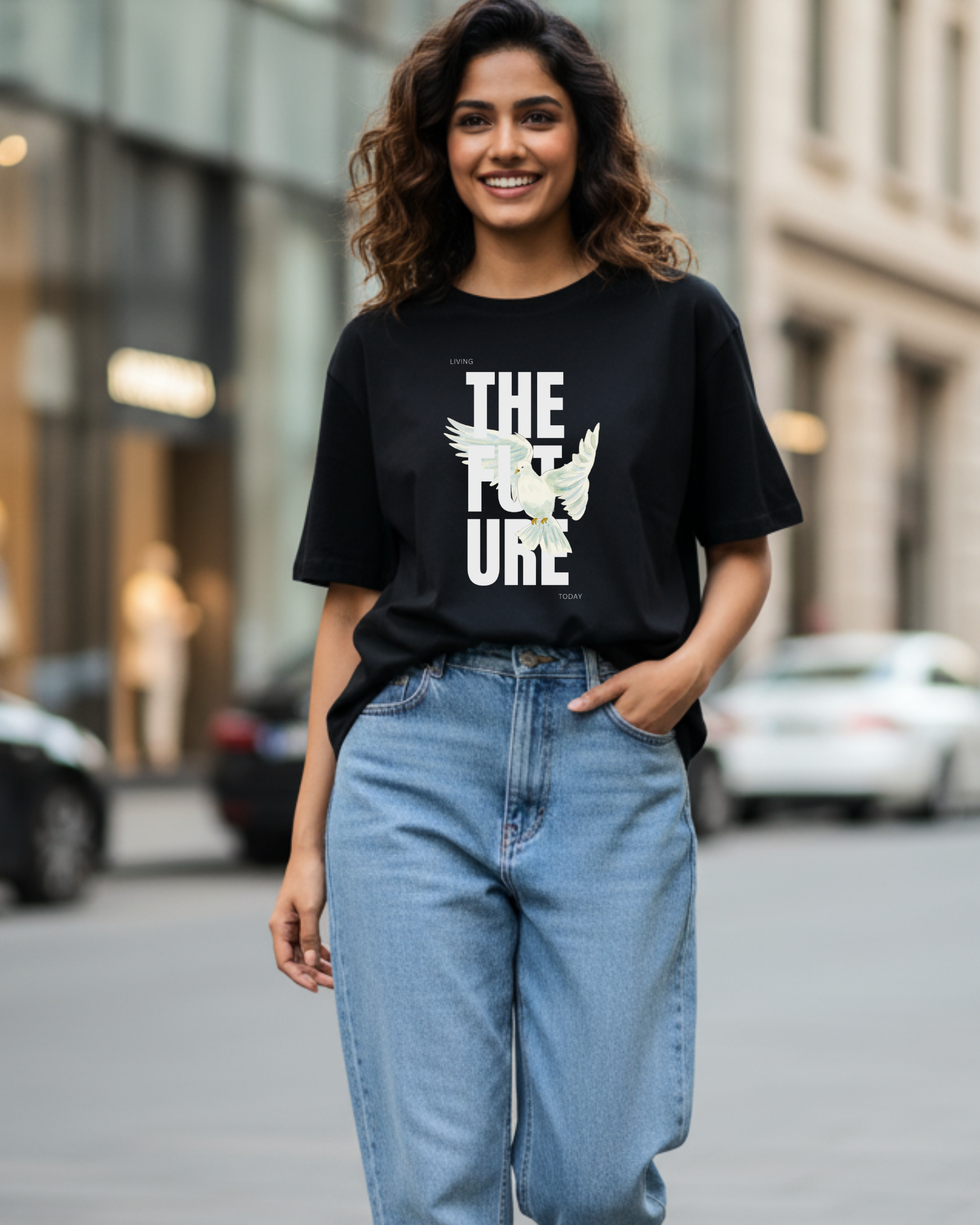 The Future Unisex Oversized Tee