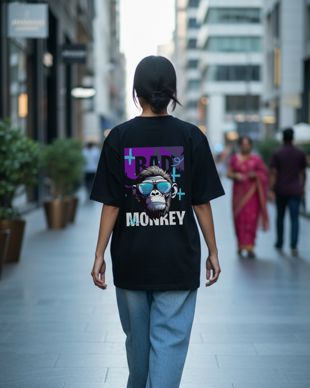Bad Monkey Unisex Oversized Tee
