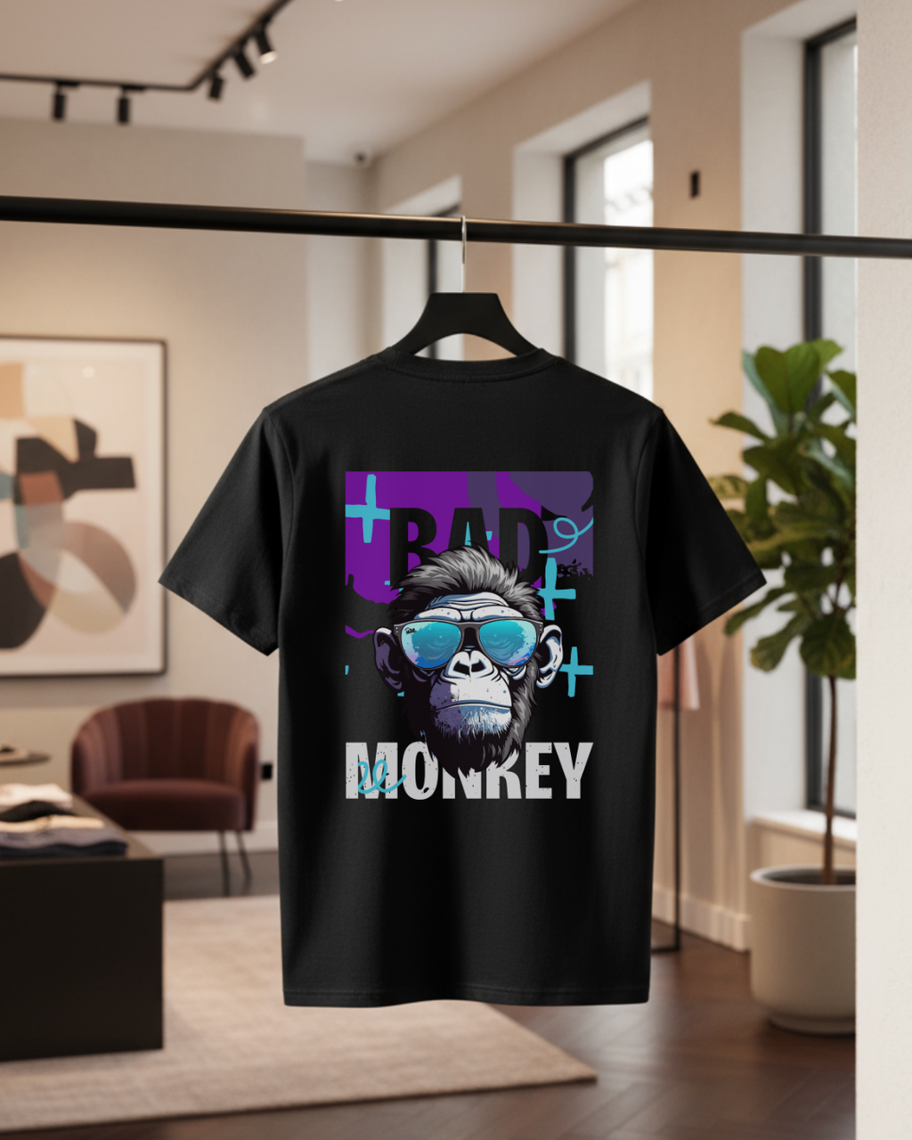 Bad Monkey Unisex Oversized Tee