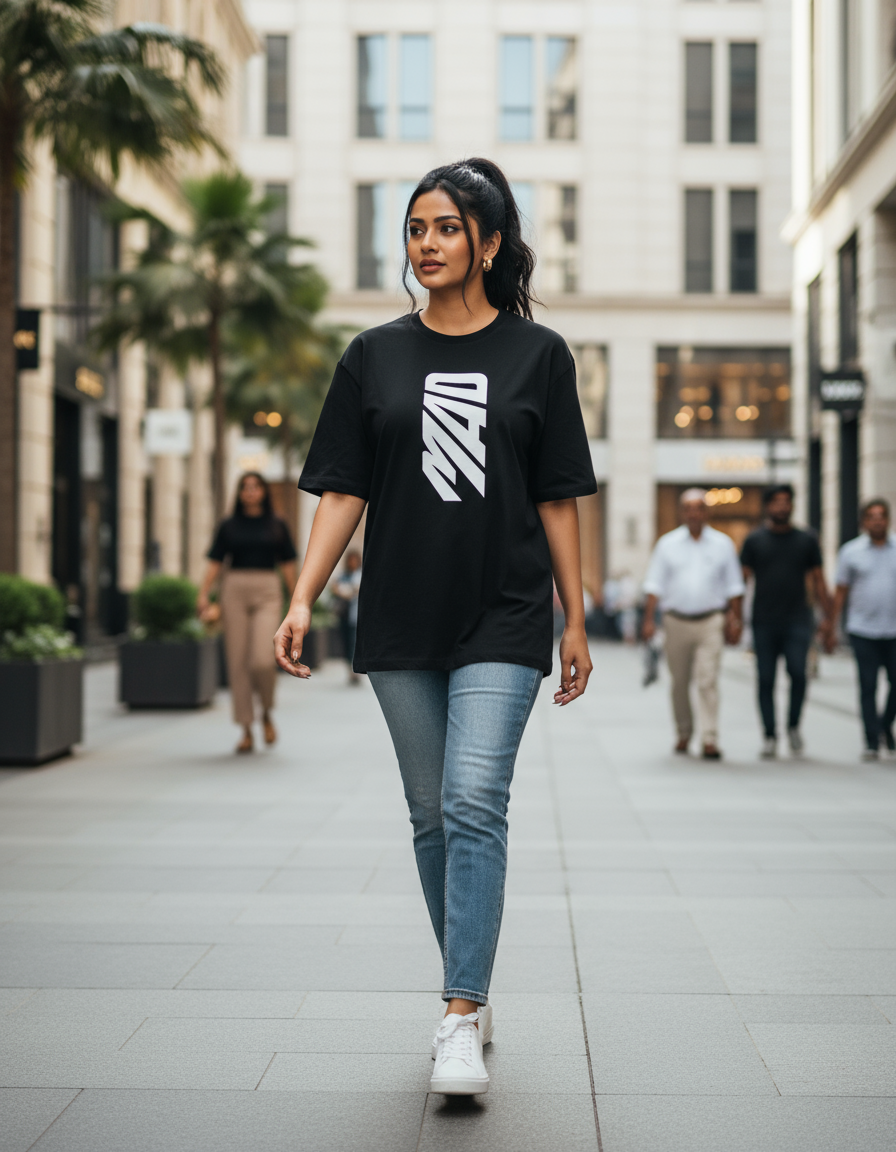 MAD Vibes Unisex Oversized Tee