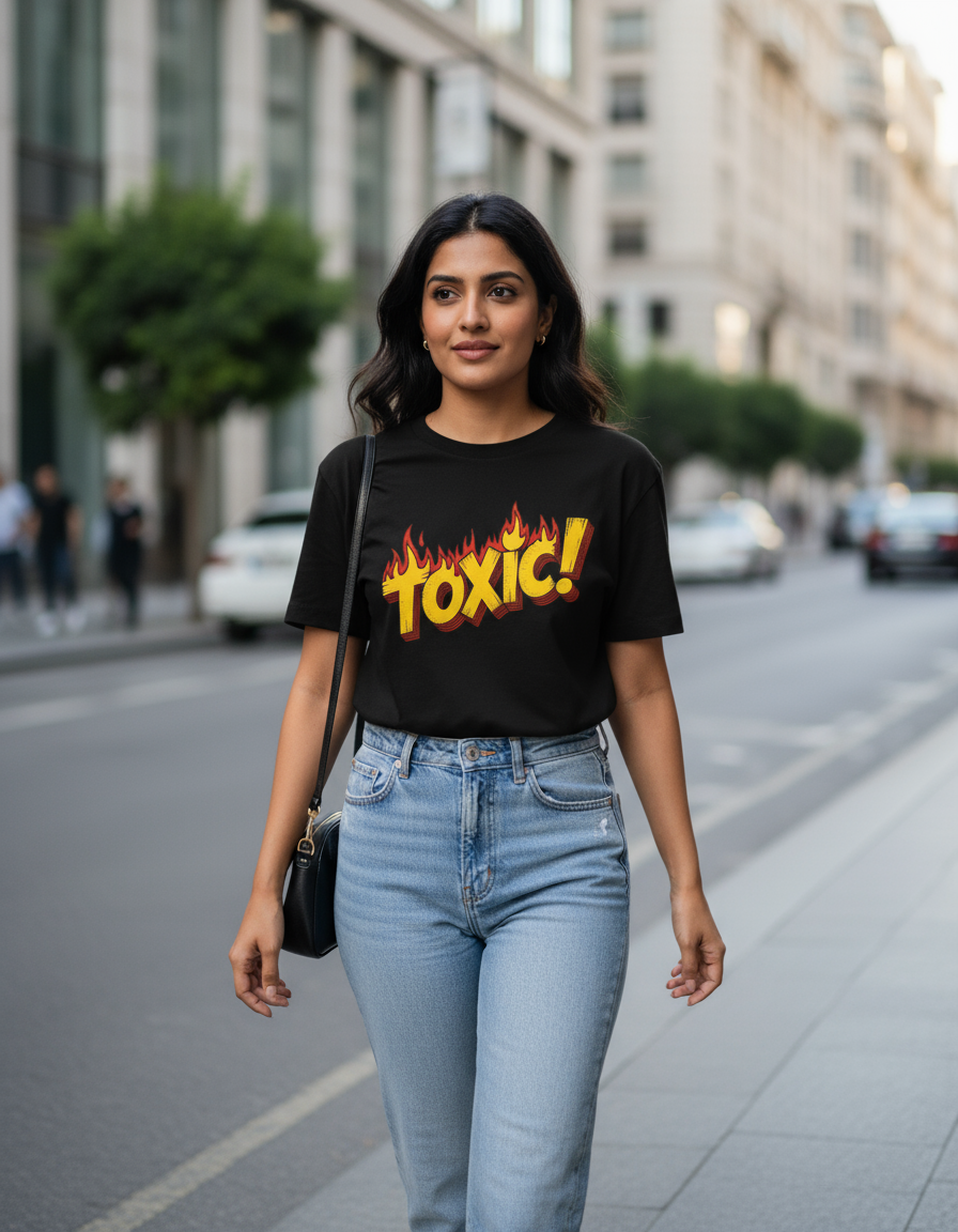 Urban Hazard Unisex Oversized Tee