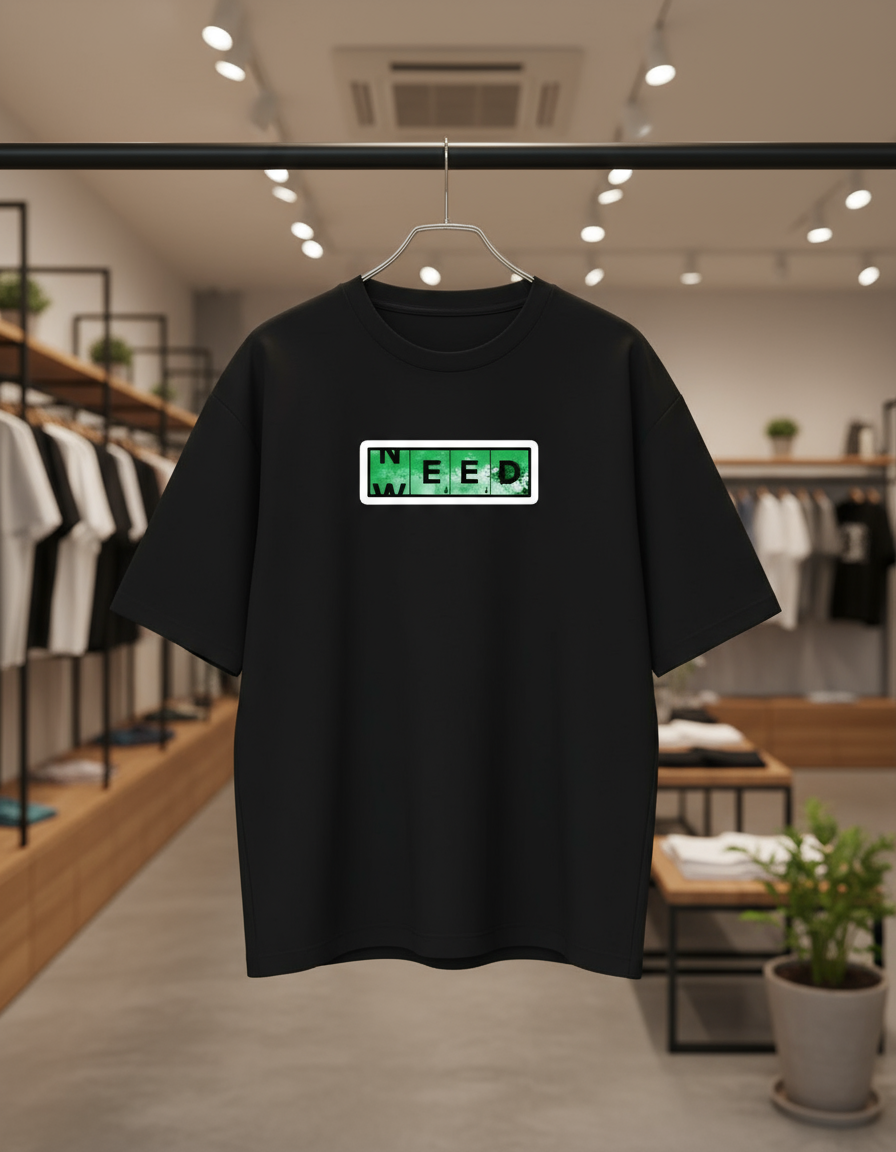 Need Leaf Unisex Oversized Tee