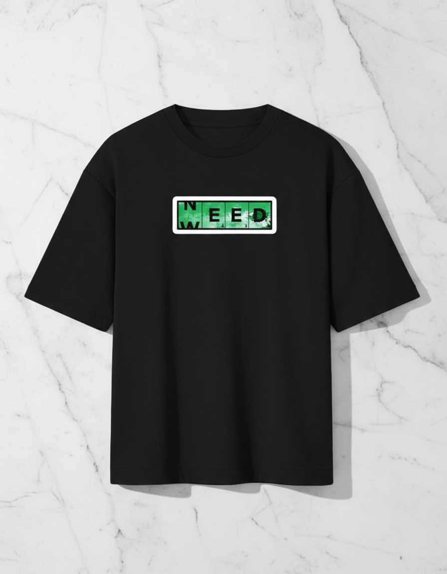 Need Leaf Unisex Oversized Tee