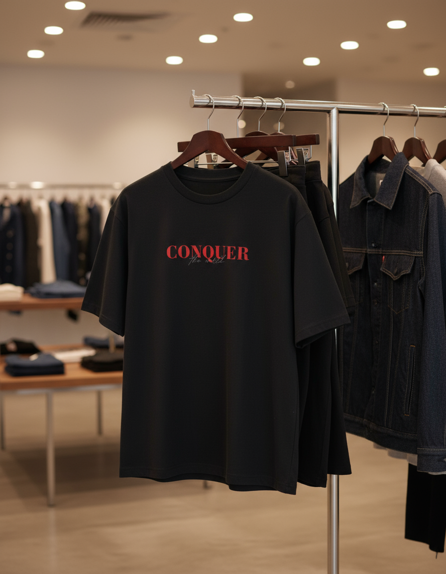 Conquer Unisex Oversized Tee