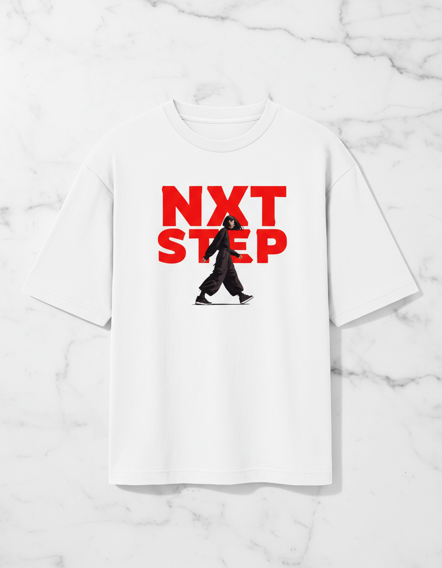 Next Step Unisex Oversized Tee