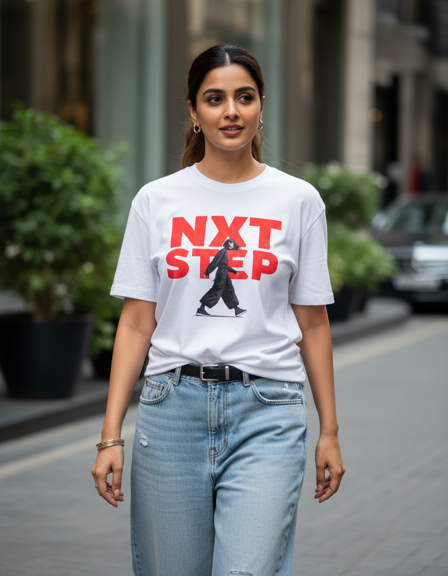 Next Step Unisex Oversized Tee